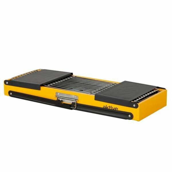 Grill Tragbarer Aktive Stahl 89 x 32 x 22 cm Gelb – Bild 7