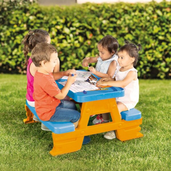 Kindertischset und Korb Hot Wheels Blau Orange Kunststoff 69 x 42 x 79 cm – Bild 2