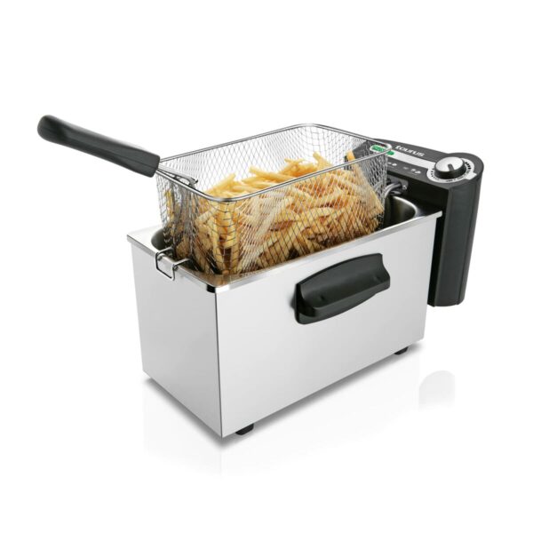 Fritteuse Taurus Professional 4 973947000 2200 W Schwarz – Bild 2