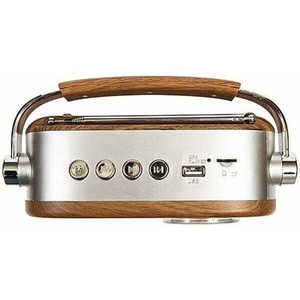 Tragbares Bluetooth-Radio Kooltech Retro AM/FM – Bild 2