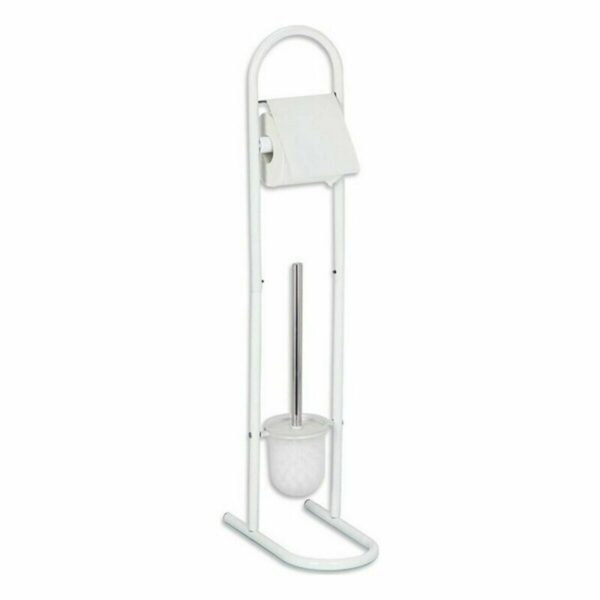 Toilettenpapierhalter mit Bürstenhalterung Confortime (6 Stück) – Bild 2