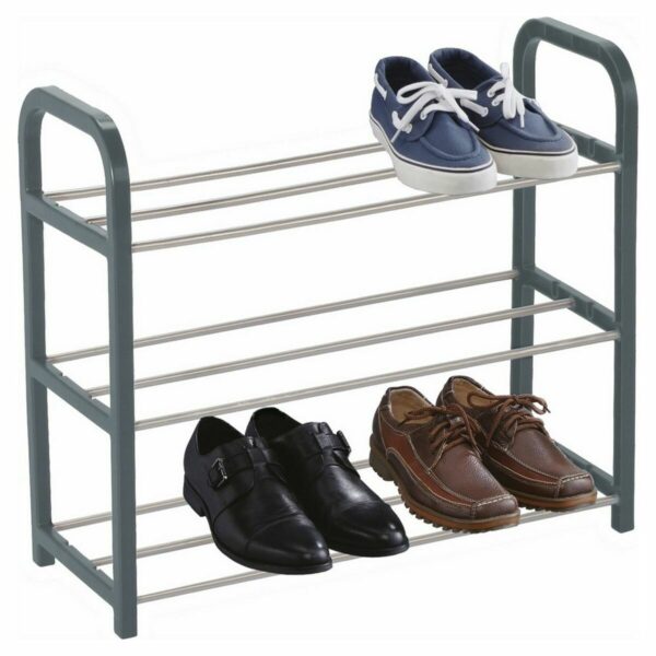 Schuhschrank Confortime Metall 3 Ebenen 40 x 19 x 44 cm (40 x 19 x 44 cm) – Bild 3