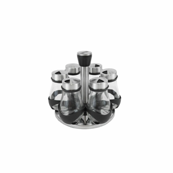 Gewürzspender aus Edelstahl Quttin 17,8 X 17,8 X 16,3 CM (6 Stücke) (8 Stück) – Bild 2