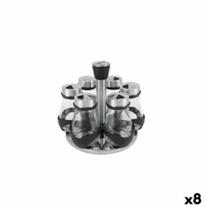 Gewürzspender aus Edelstahl Quttin 17,8 X 17,8 X 16,3 CM (6 Stücke) (8 Stück)