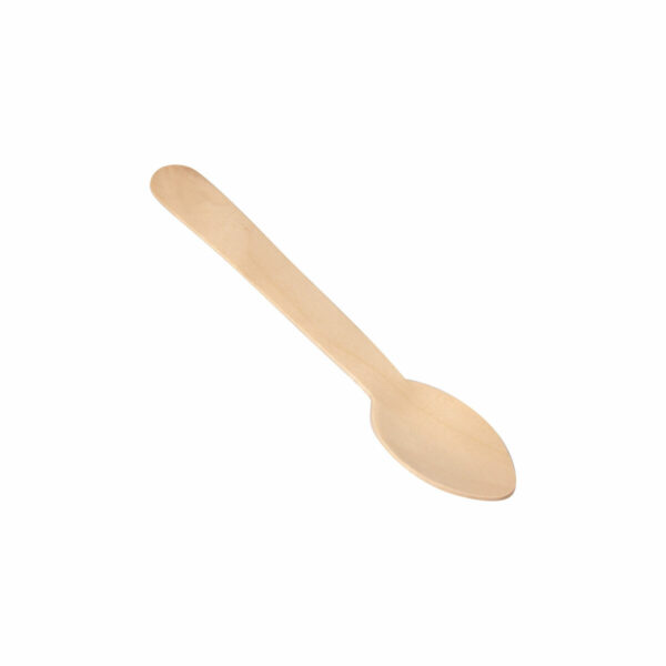 Löffel-Set Algon Nachtisch Holz 36 Stück 14 x 3 x 0,5 cm – Bild 3