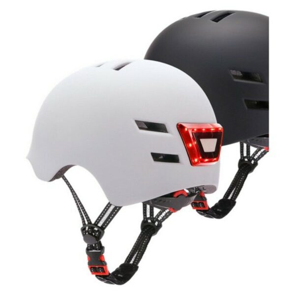 Helm für Elektroroller Youin LED Weiß – Bild 2