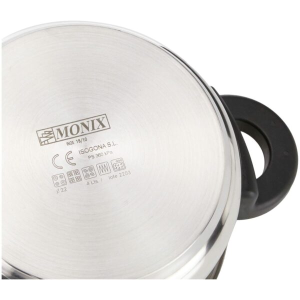 Express-Töpfe Monix M530001 Edelstahl 4 L – Bild 2