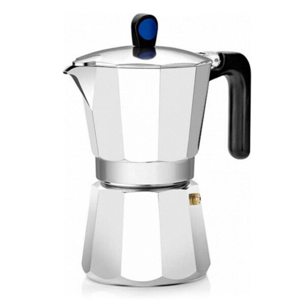 Italienische Kaffeemaschine Monix M860009 Stahl Aluminium 9 Tassen