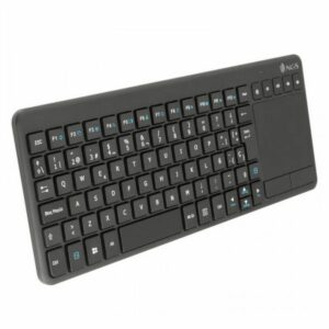 Drahtlose Tastatur NGS TV Warrior Schwarz Qwerty Spanisch