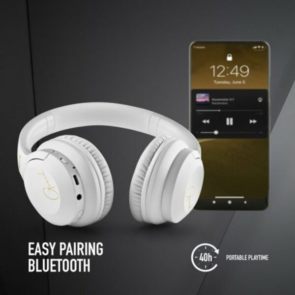 Bluetooth Kopfhörer mit Mikrofon NGS ARTICAGREEDWHITE Weiß – Bild 2
