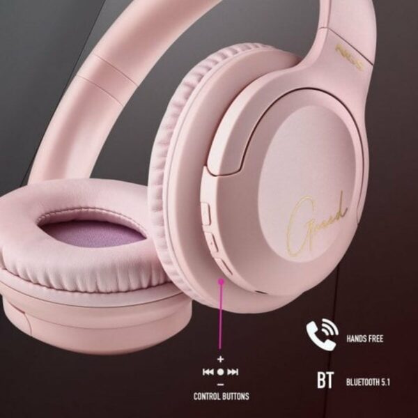 Bluetooth-Kopfhörer NGS ARTICA CHILL TEAL Rosa (1 Stück) – Bild 4