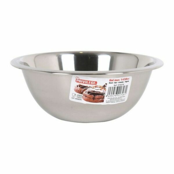 Schüssel Privilege Quttin 1450 ml Edelstahl Metall (24 Stück) – Bild 2