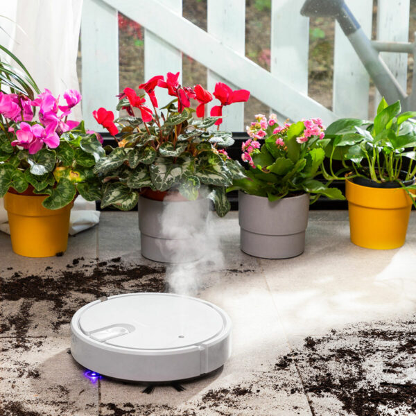 Multifunktionaler wiederaufladbarer Staubsaugerroboter 5 in 1 Varob InnovaGoods – Bild 8