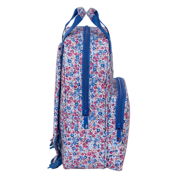 Schulrucksack Nait Nait Flores coimbra azul Blau 20 x 28 x 8 cm – Bild 2