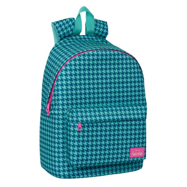 Laptoptasche Nait Nait Pata de gallo verde grün 31 x 41 x 16 cm – Bild 3