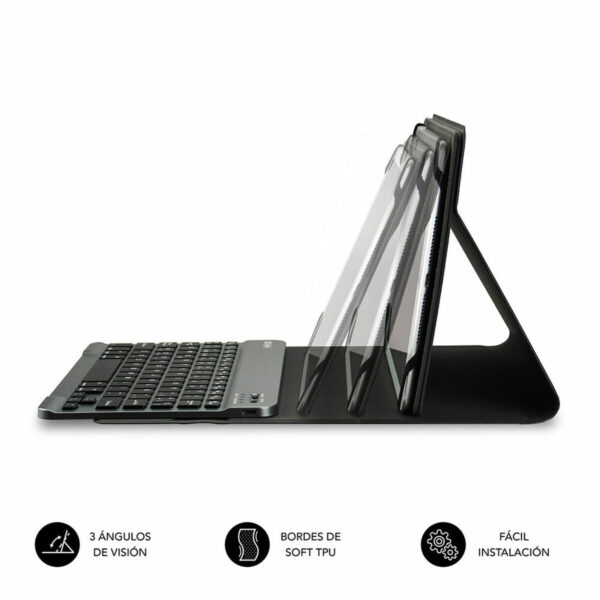 Hülle für Tablet und Tastatur Subblim SUB-KT2-BT0001 10.1" Schwarz Qwerty Spanisch QWERTY Bluetooth – Bild 2