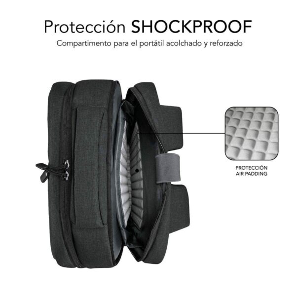 Laptoptasche Subblim SUB-BP-3EAP100 Grau – Bild 6