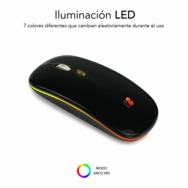 Ergonomische optische Maus Subblim SUBMO-LDFLAT1 Schwarz 1600 dpi – Bild 4