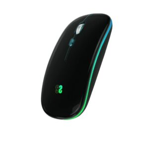 Ergonomische optische Maus Subblim SUBMO-LDFLAT1 Schwarz 1600 dpi