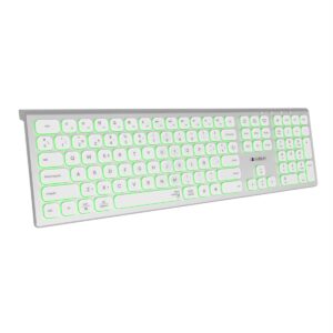 Bluetooth-Tastatur Subblim SUBKB-3MIE300 Qwerty Spanisch Weiß