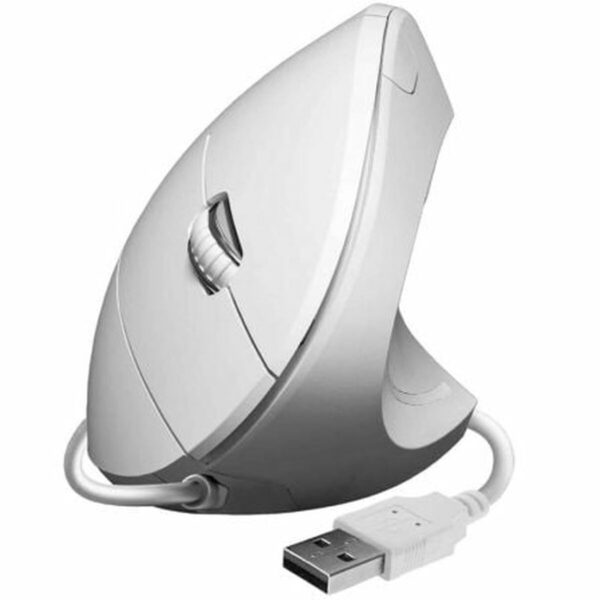 Ergonomische optische Maus Subblim SUBMO-EDGVU02 Weiß