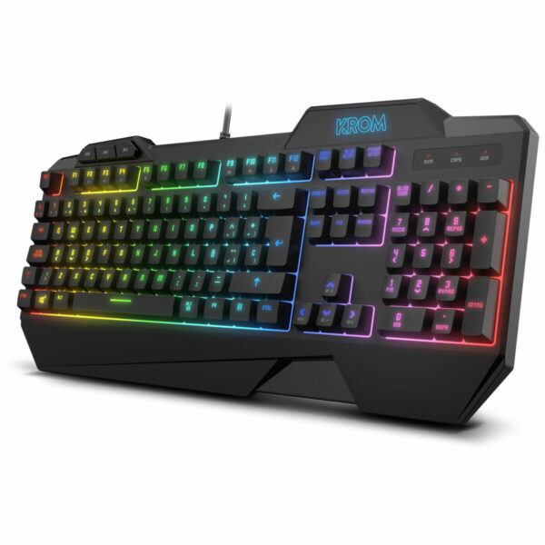 Tastatur und Gaming Maus Krom NXKROMKRSHRSP Schwarz – Bild 7