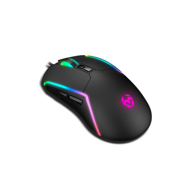 Pack gaming Krom Kenya Schwarz Qwerty Spanisch – Bild 8