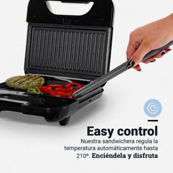 Sandwichmaker Universal Blue 700 W Schwarz – Bild 4