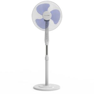 Freistehender Ventilator Universal Blue ZERMATT 7045W Blau Weiß 45 W