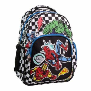 Schulrucksack The Avengers Schwarz