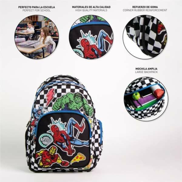 Schulrucksack The Avengers Schwarz – Bild 3