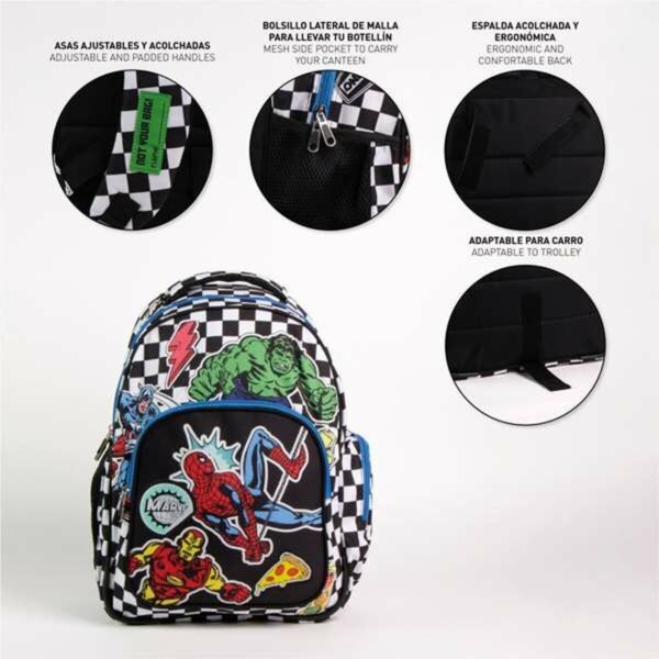 Schulrucksack The Avengers Schwarz – Bild 4
