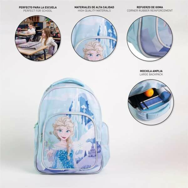 Schulrucksack Frozen Blau – Bild 3