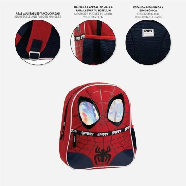 Schulrucksack Spidey Rot – Bild 4