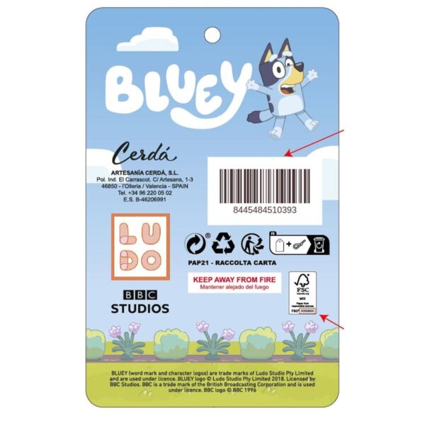 Kinderrucksack Bluey Blau – Bild 6