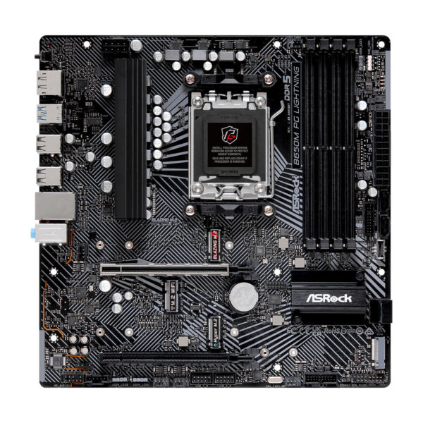 Motherboard ASRock B650M PG LIGHTNING AMD B650 AMD AM5 – Bild 4