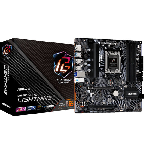 Motherboard ASRock B650M PG LIGHTNING AMD B650 AMD AM5 – Bild 3