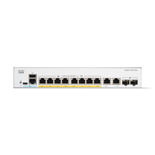 Switch CISCO C1300-8FP-2G – Bild 2