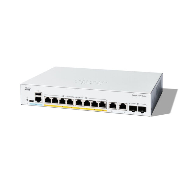 Switch CISCO C1200-8P-E-2G – Bild 2