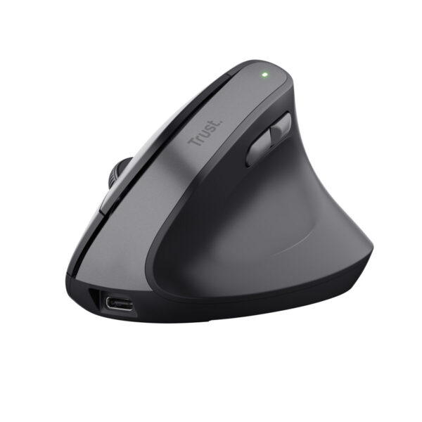 Ergonomische optische Maus Trust Bayo II Schwarz 2400 dpi – Bild 5