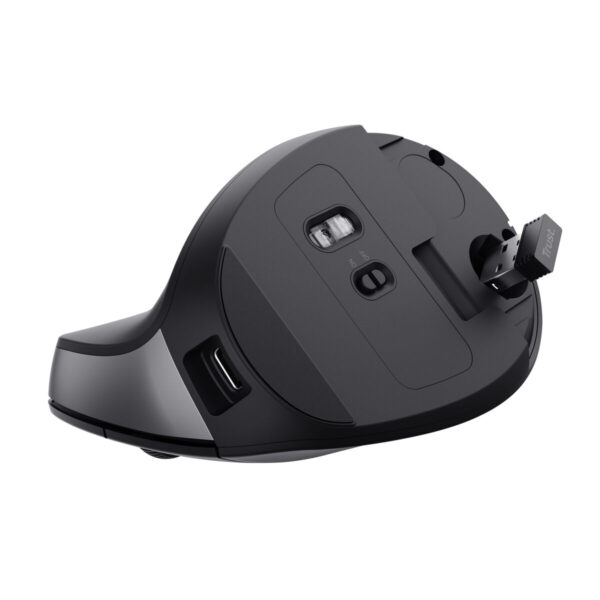 Ergonomische optische Maus Trust Bayo II Schwarz 2400 dpi – Bild 8