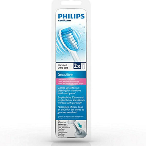Ersatz für Elektrozahnbürste Philips HX6052/10 (2 pcs) Weiß 2 Stück – Bild 7