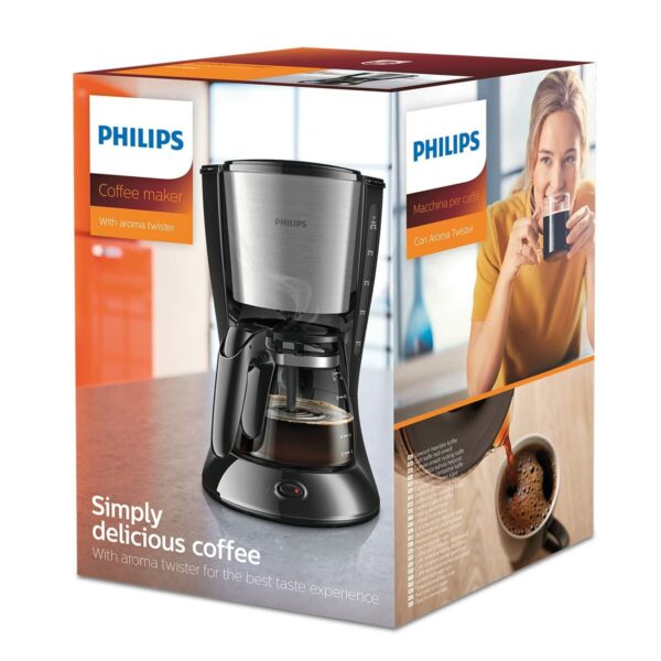 Filterkaffeemaschine Philips HD7462/20 Schwarz 1000 W 1,2 L – Bild 2