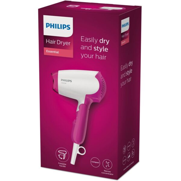 Föhn Philips BHD003/00 Weiß Rosa 1400 W – Bild 2