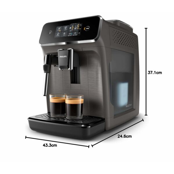 Superautomatische Kaffeemaschine Philips EP2224/10 1,8 l 1500W Anthrazit 1500 W 15 bar 1,8 L – Bild 2