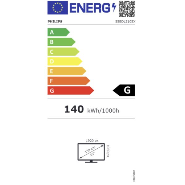 Videowall-Monitor Philips 55BDL2105X/00 Full HD 55" – Bild 4