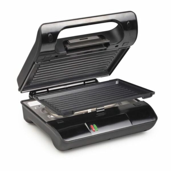 Kontaktgrill Princess Grill Compacto Flex 01.117001.01.001 Stahl 800 W 700 W – Bild 2