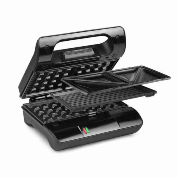 Sandwichtoaster Princess 01.117002.01.001 700W Schwarz 800 W 700 W – Bild 3