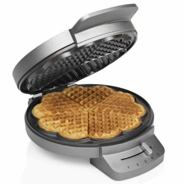Waffeleisen Princess Princess 132380 Schwarz Silberfarben Stahl 1200 W – Bild 2