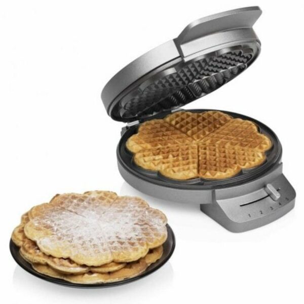 Waffeleisen Princess Princess 132380 Schwarz Silberfarben Stahl 1200 W – Bild 3